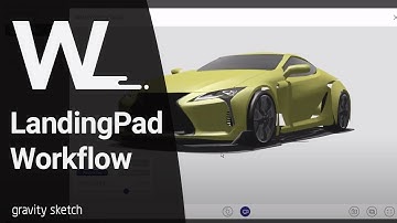 How to use LandingPad with Gravity Sketch - Workflow