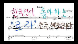 한국인이 좋아하는 팝송~  Laura 로라 입니다!!