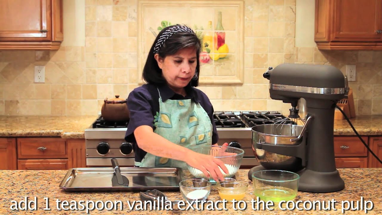 Macaroons From Coconut Milk Pulp Recipe YouTube