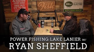 How to Power Fish in the Spring on Lake Lanier w/ Ryan Sheffield. FNG Podcast