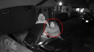 15 Most Disturbing Things Caught on Doorbell Camera Part 17