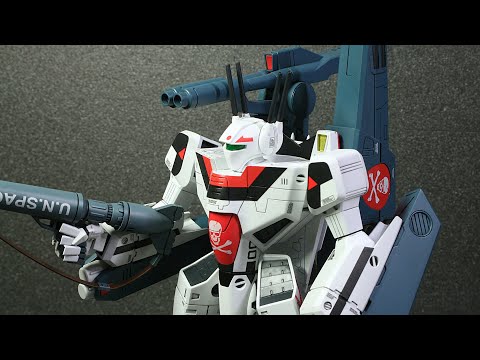 「僕って天才だったのか。」プラモデル完成品1/72VF-1Sストライクバルキリー マックスファクトリー PLAMAX 1/72 VF-1S ストライクバルキリー