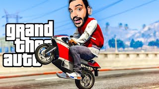 چالش پرش با موتور توی جی تی ای رول پلی - GTA RolePlay Challenge