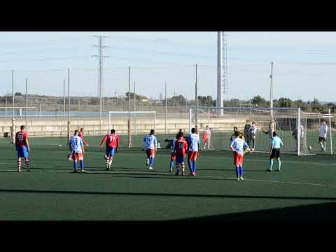 Escolano completa su hat-trick contra el Albelda