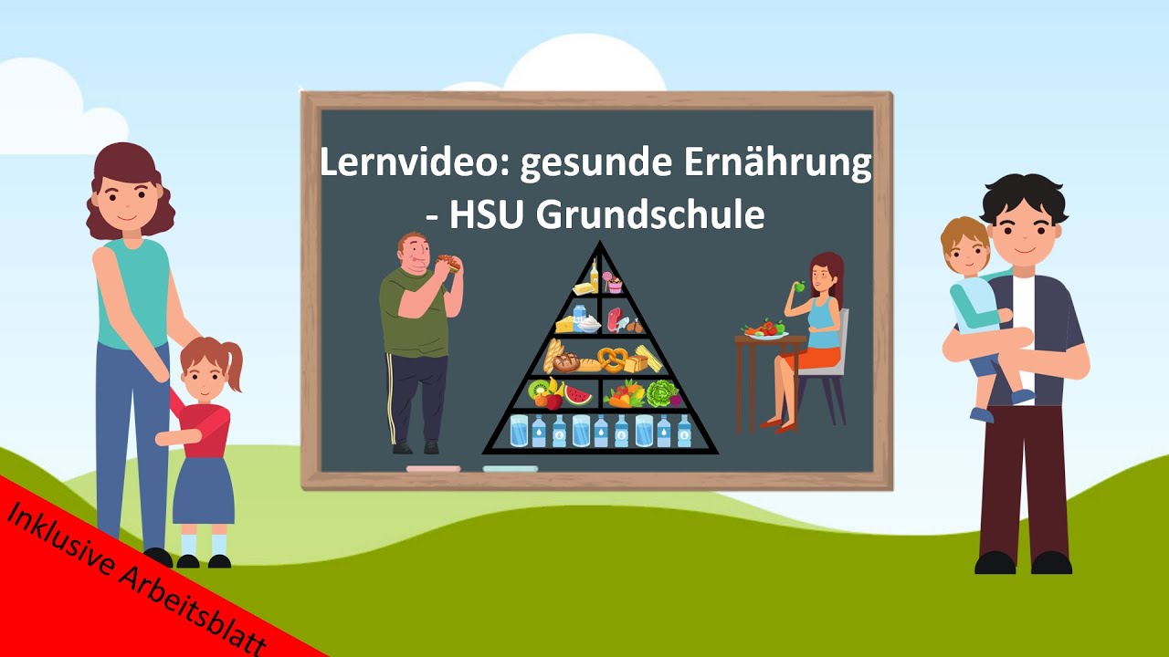 Deutsche Gesellschaft Für Ernährung 10 Regeln Lernvideo: gesunde Ernährung 🍎- HSU Grundschule - YouTube