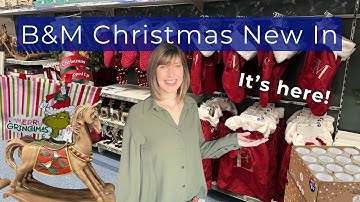 B&M Christmas First Look ✨ 🎄 2025 [4K]