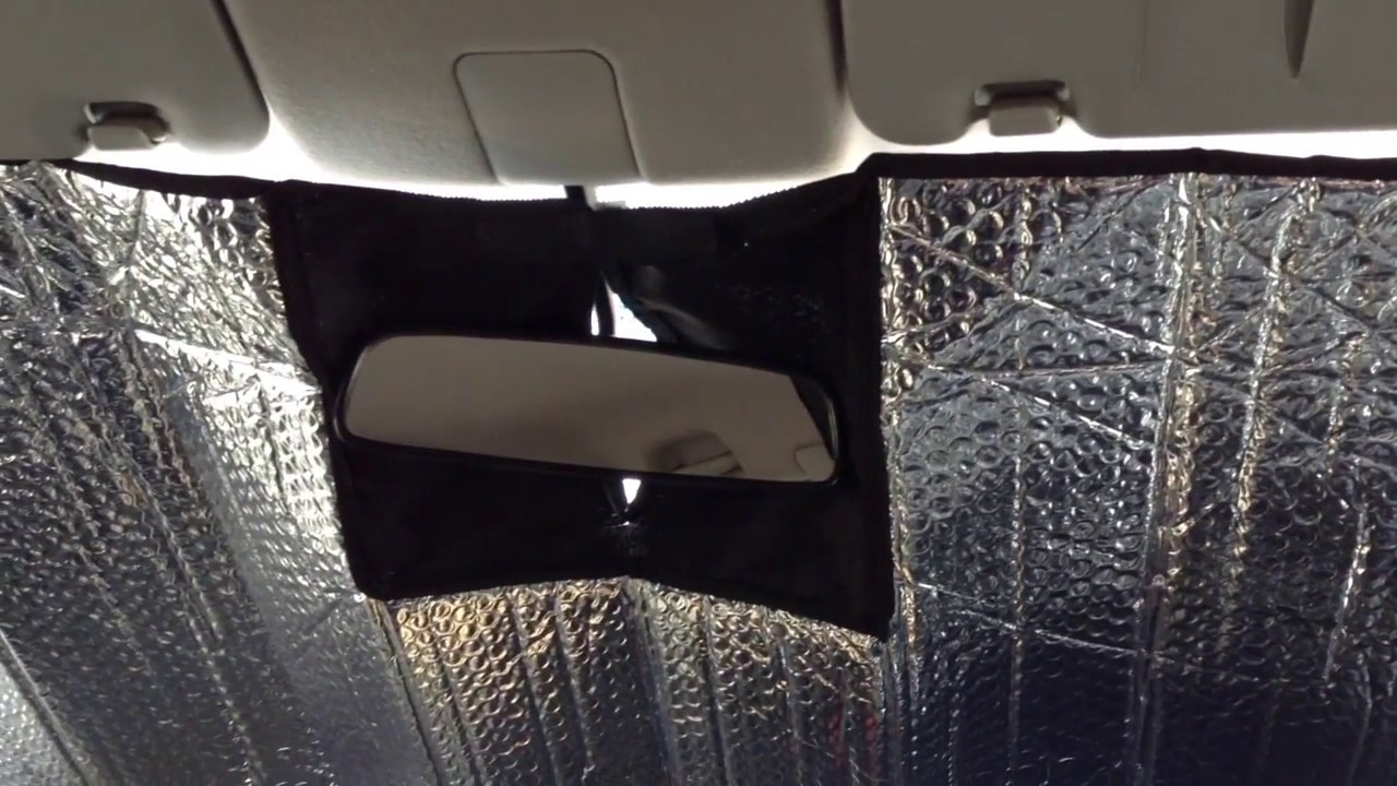 カー用品サンシェード マジックテープタイプ Youtube