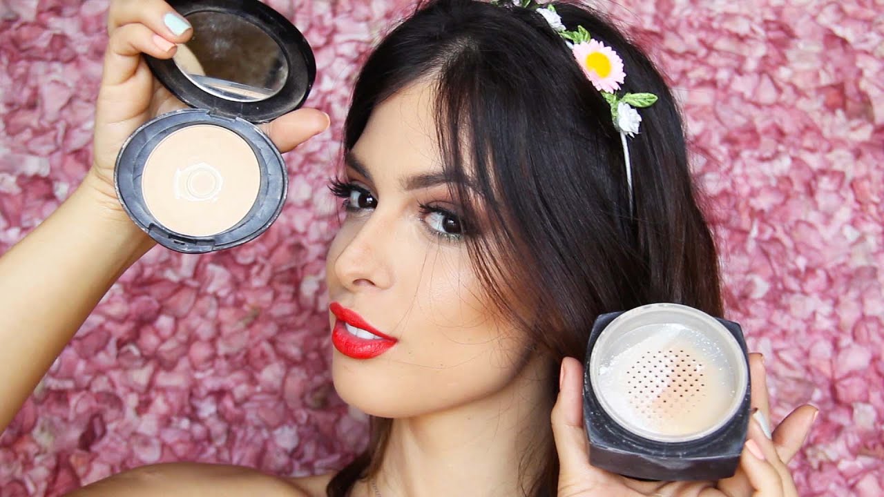 Curso de maquillaje clase #4 Polvos sueltos y compactos. Cual es el ideal