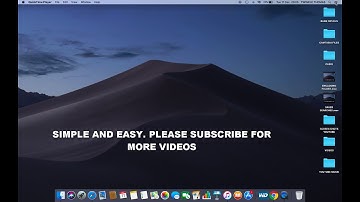 HOW TO OPEN NOTIFICATION CENTER AND VIEW ALL YOUR NOTIFICATIONS IN MAC OS MOJAVE