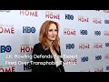 J.K. Rowling Defends Tax Expert Fired Over Transphobic Tweets