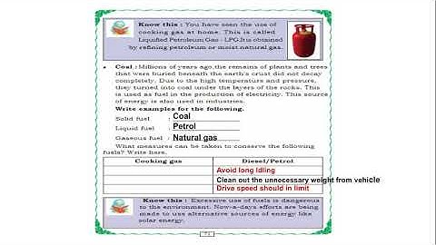 STATE 5th std EVS Lesson - 5 Natural Resources ( Part - 2).