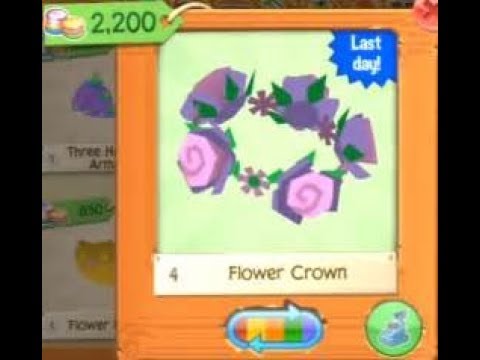 How To Get A Flower Crown In Animal Jam Play Wild - 