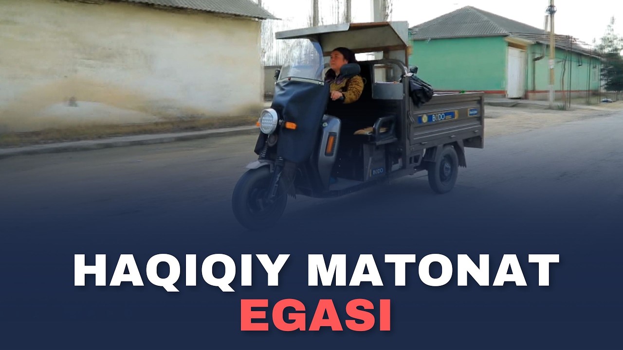 SKUTER HAYDAYDIGAN TOSHLOQLIK AYOL