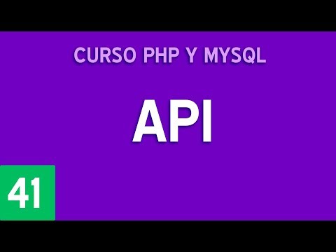Crear una API básica | Curso PHP y MySQL #41
