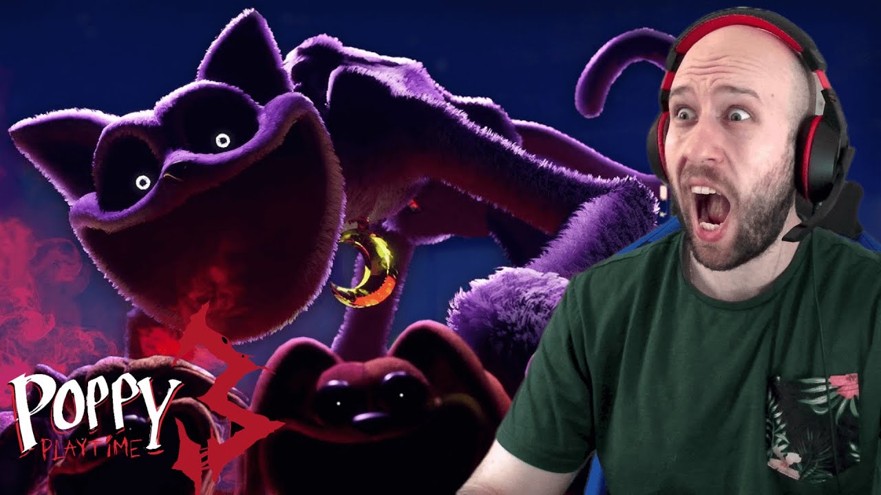 המשחק הכי טוב של 2024 ! גיימפלי מלא של המשחק פופי פלייטיים 3 ב  poppy play time 3 | 4k 60 fps