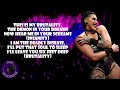 WWE: Rhea Ripley Theme Song • "Demon In Your Dreams" (Lyrics)