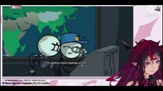 IRyS Finishes The DBZ Over 9000 Reference in Henry Stickmin Stream (Hololive EN IRys)