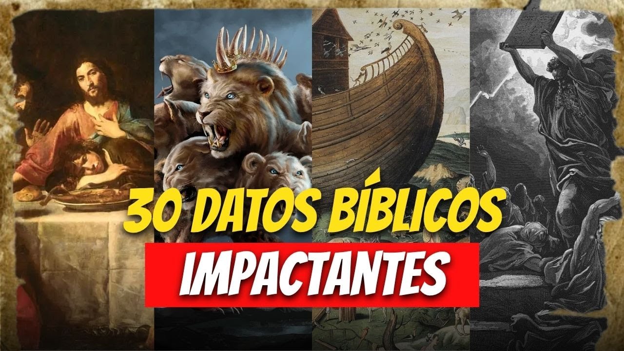 30 Datos de la Biblia que No Creerás - YouTube