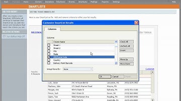 Creating SmartLists.