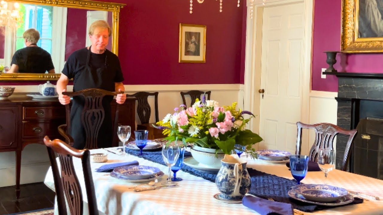 Easy July Dinner Party! Make-Ahead Recipes | Flowers | Setting the Table