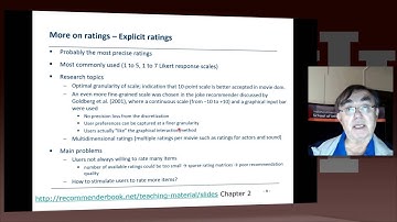IU X-Informatics Unit 14: Recommender System III :2 Item-based Collaborative Filtering II