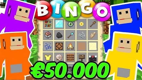 BINGO XXL - €50.000 EURO MINECRAFT TOERNOOI - met Jeremy Frieser, Joost & Duncan