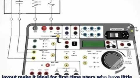 Single phase relay tester