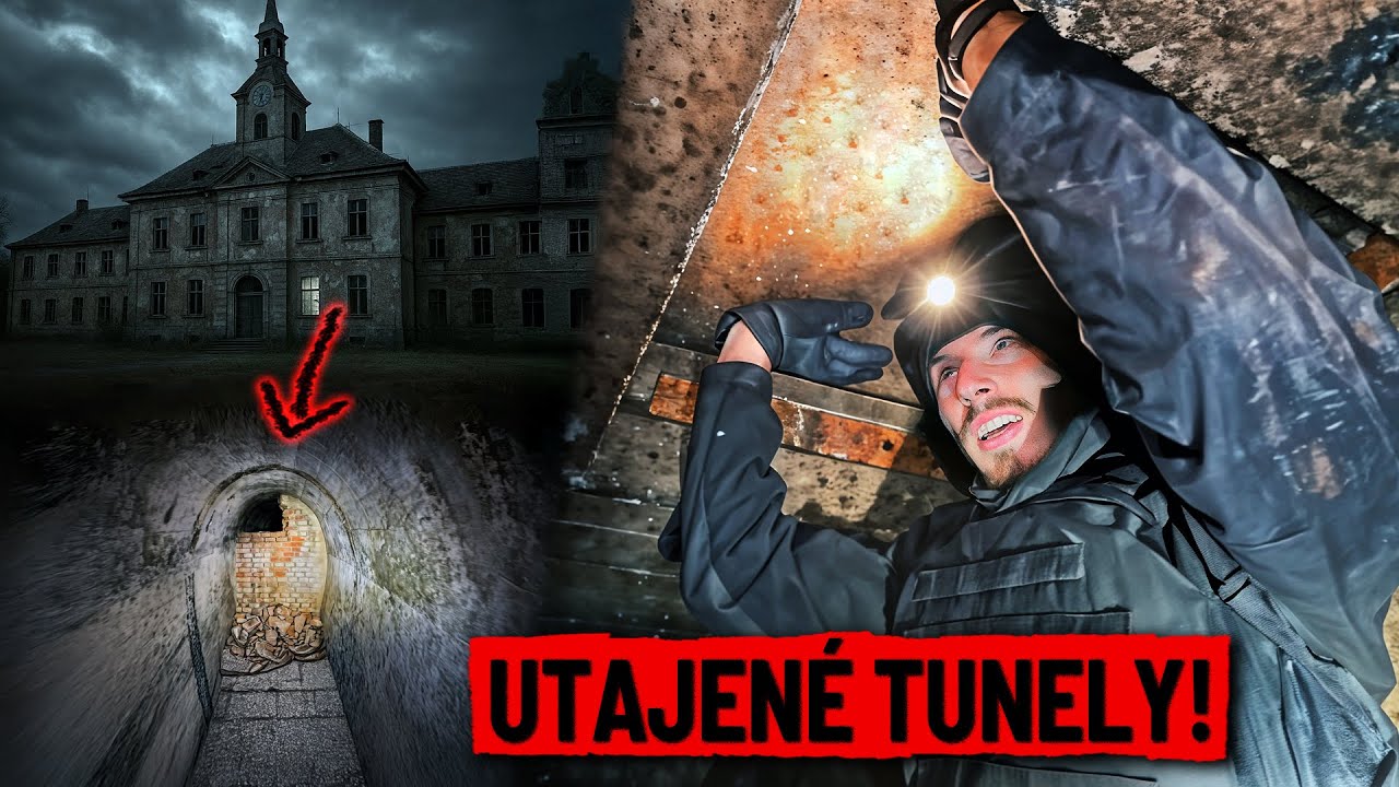 UTAJENÉ PODZEMNÍ TUNELY POD BOHNICKOU LÉČEBNOU! 😨