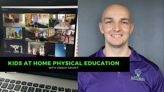 Kids at Home Physical Education Workout | Backpack Workout 3!