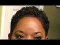 Curl Pixie Cut in 10 mins No Heat