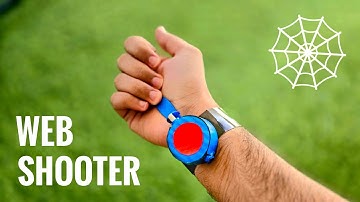 Spiderman Web Shooter that shoots!  Easy to make