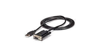 1 Port USB to Null Modem Adapter Cable with FTDI - ICUSB232FTN | StarTech.com