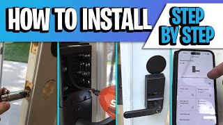 Eufy Smart Lever Lock C33 - HOW TO INSTALL / /How To Fix if Not Working
