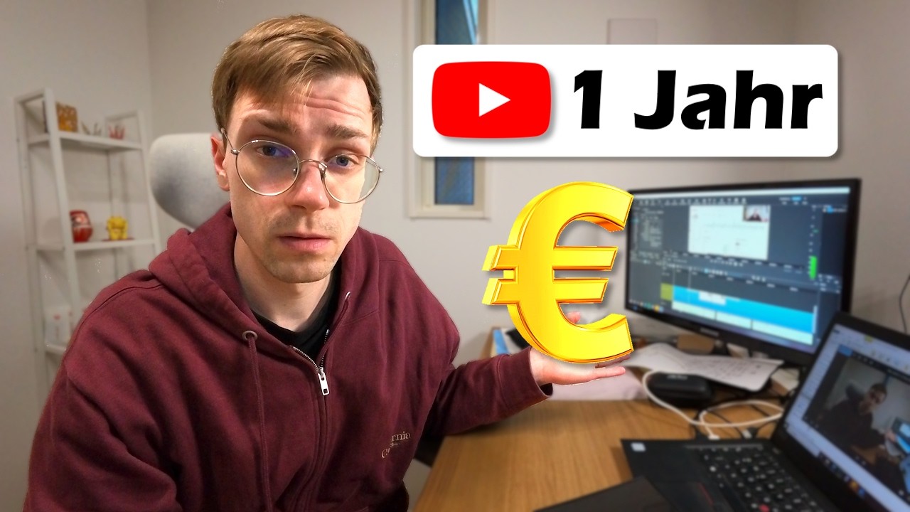 Einnahmen als kleiner Youtuber - Die Realität