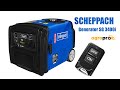 Generator portabil Scheppach SG 3400i Invertor digital cu telecomanda, Pornire, Proba, AgroPro