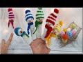 ❄☃Fantoche de Dedo em Tricô☃❄ - Boneco de Neve