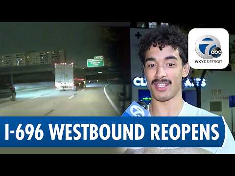 ‘Everything is under construction’: Westbound I-696 lanes, exits open