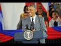 Greetings massive! Obama addresses Jamaican youths