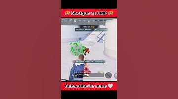 Shotgun vs UMP 🥵 Pure 1v1 Fight #shorts #bgmi #shotgunking #dbs #1v1 #shotgun #pubgmobile