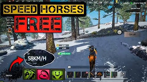 🐎 How to Get FREE Horse Speed Boost in Last Island of Survival