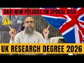 UK Research Degree 2026: What Pakistani Students Must Know After Oct 2025 Policy Update