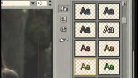 Pinnacle Studio 8 CREATINGTITLES