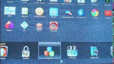 Mars android Satellite Receiver- How to 7Days  EPG_Skyuk+Hotbird