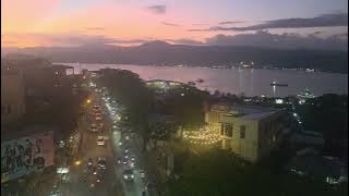 Ambon Street Life: Day Walk vs Night View from Santika Hotel