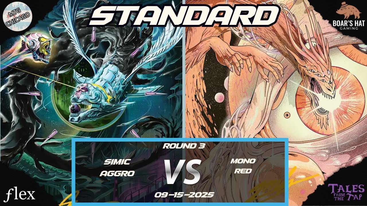 Simic Aggro VS Mono Red [MTG Standard Round 3] - YouTube