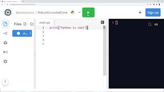 Python Week 1 printing 2