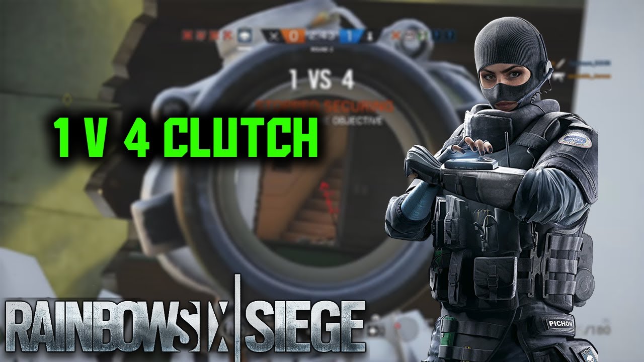 Twitch 1v4 Clutch - Rainbow Six Siege - YouTube