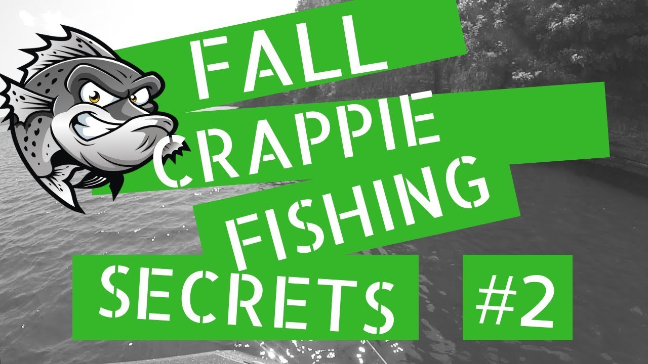 Fall Crappie fishing secrets how to locate crappie in the fall YouTube