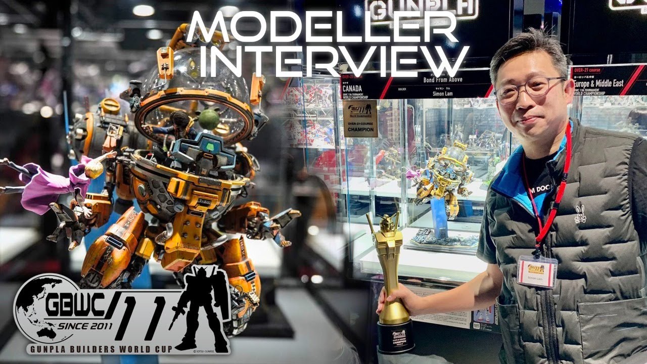 Modeller Interview Simon Lam (chessymonkey) GBWC 2023 Canada