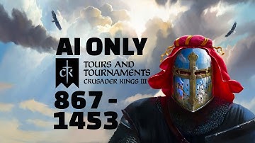 The Mongols Unleashed? | Crusader Kings 3 Ai Only Timelapse